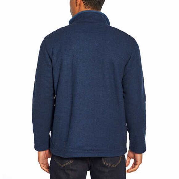 New Orvis Men’s Fleece Lined Quarter Zip Sweatshirt Pullover Top - Picture 3 of 8